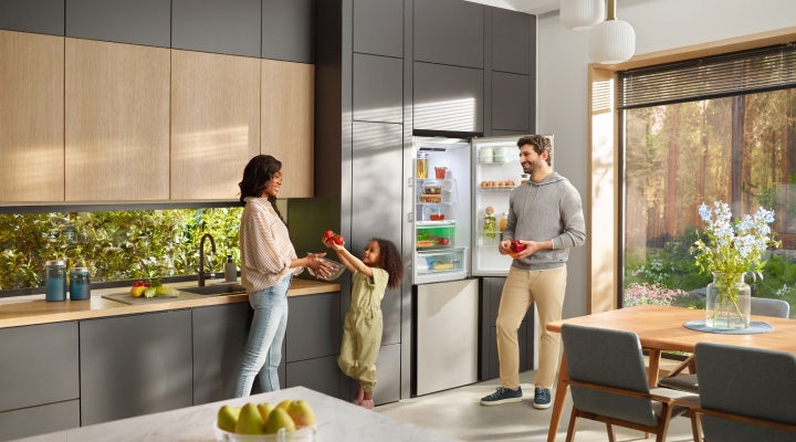 Inbouw koelkast in de keuken Inbouw koelkast in de keuken