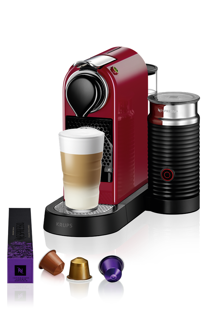 Krups XN7615 CITIZ & MILK RED