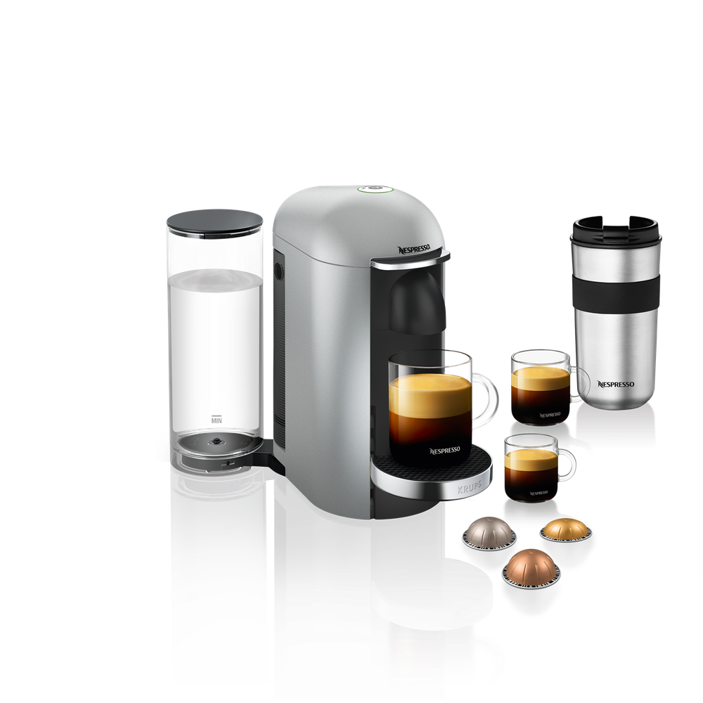 Krups XN900E VERTUO + DELUXE SILVER