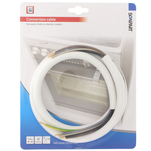 Scanpart OVEN AANSLUITKABEL 5X2.5 1.5M