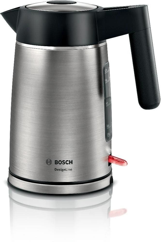 Bosch TWK5P480 DesignLine RVS/Zwart
