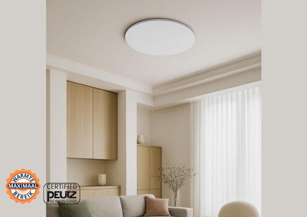 Elbotherm Soft, Rond, 500W, RAL9016 Wit