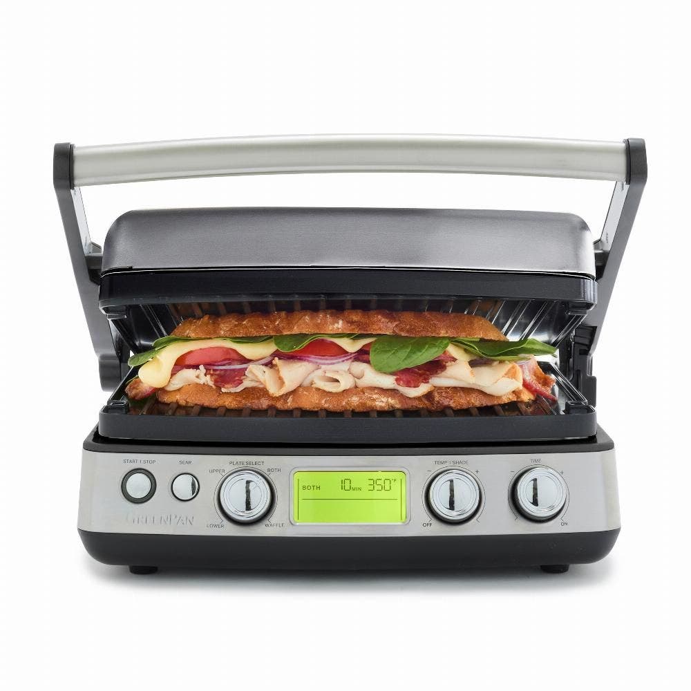 Greenpan Elite contactgrill RVS
