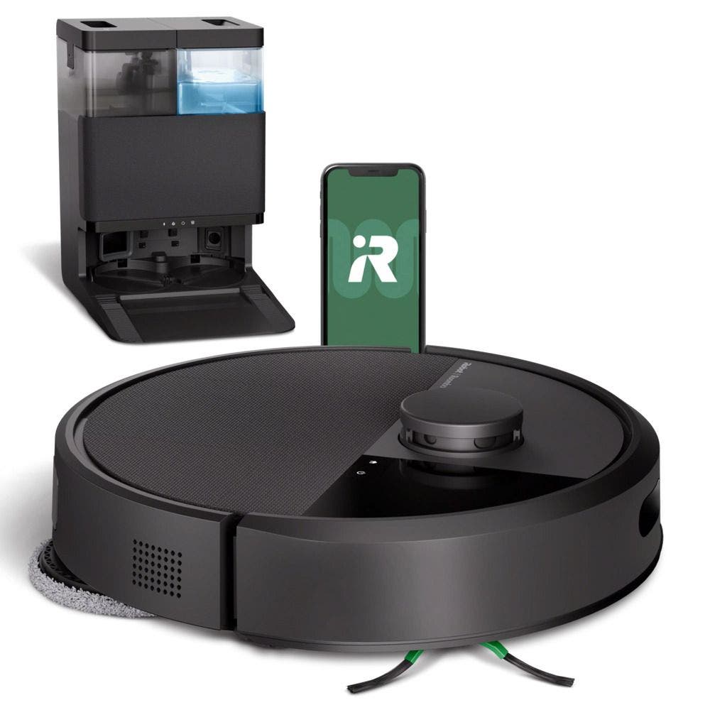 iRobot Roomba Plus 405 Combo Robot + AutoWash Dock Zwart