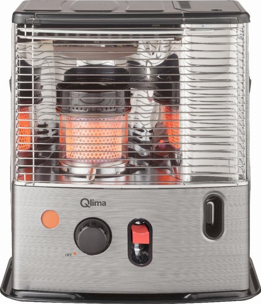 Qlima R 7227 S-TC-2 Stainless steel black