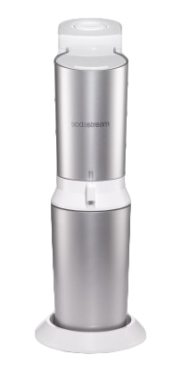 Sodastream CRYSTAL WHITE TOESTEL MET GLAZEN KARAF EN 60L CO2