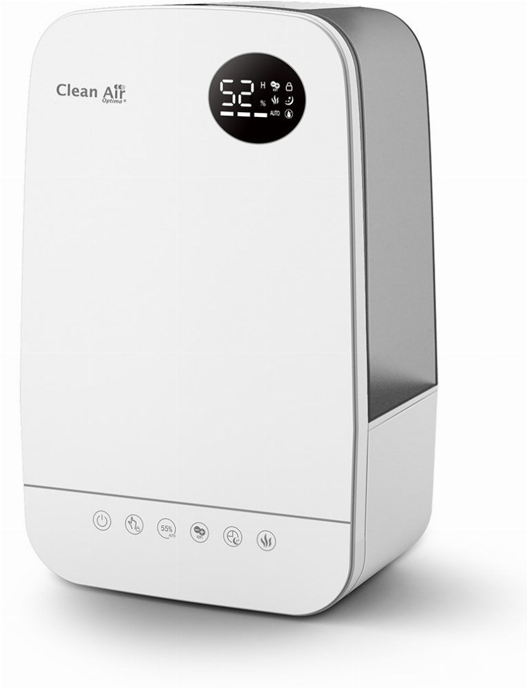 Clean Air Optima CA-606W luchtbevochtiger wit/zwart