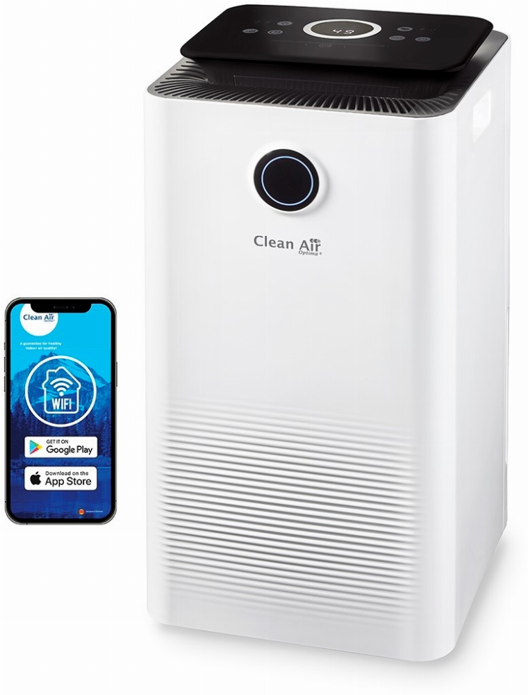 Clean Air Optima CA-704 Smart ontvochtiger wit/zwart