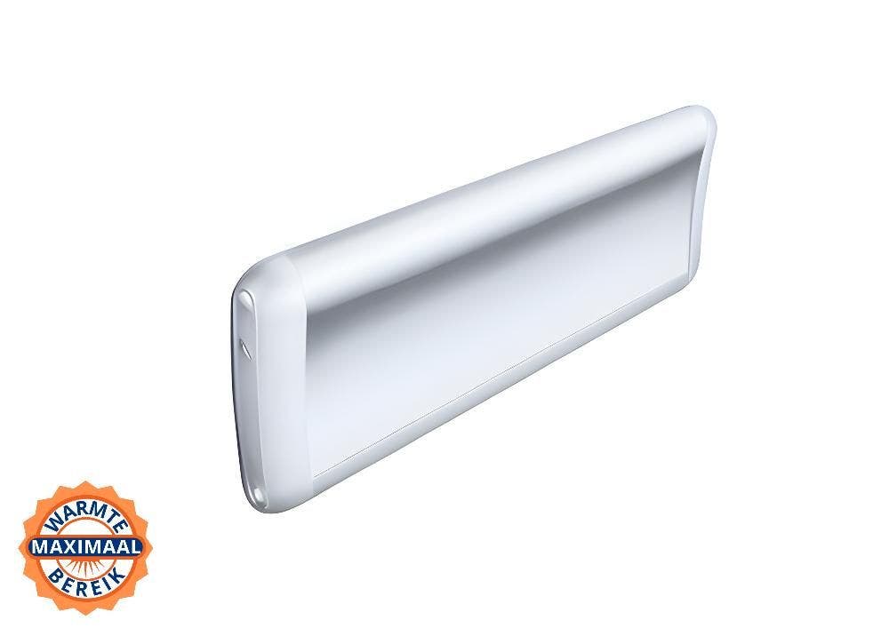 Hotshield 1200W, 830x300x70 mm, Wit, Incl. beugel