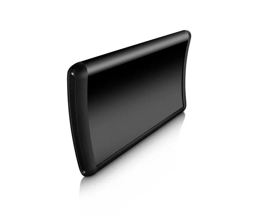 Hotshield 2400W, 830x500x70 mm, Zwart, Incl. beugel