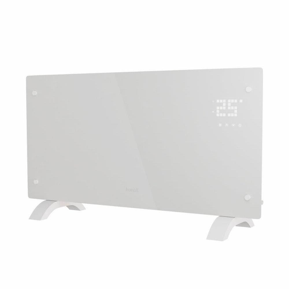Hombli Slimme Convectorkachel 2000W Wit Glas