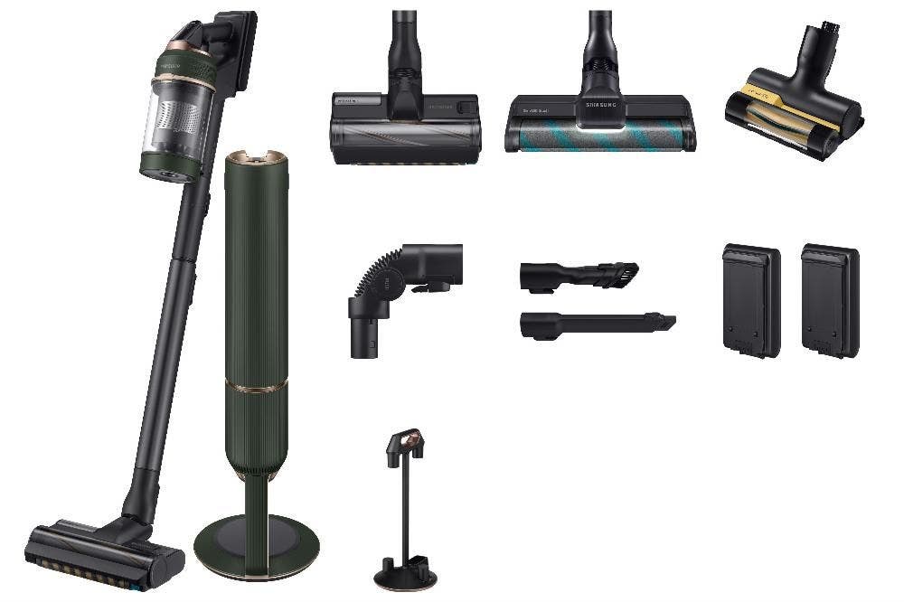 Samsung Bespoke Jet  Plus Woody Green