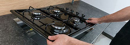 Fornuis installeren Fornuis installeren