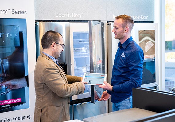 Koelkast installeren Koelkast installeren